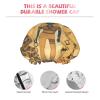 Ancient Egypt Tribe Series Shower Cap for Women Men, Adjustable Reusable Shower Bonnet Double Layer Waterproof Bath Caps, EVA Lining, Elastic Band Hair Cap for All Hair Lengths view 4