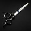 Professional Hair Cutting Shears, Professional 440c 6 inch gem Dragon Handle Hair Cutting Scissors Haircut thinning Barber haircutting Shears Hairdresser Scissors kit view 3