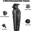 Mens Hair Clippers, Trimmer Barber Electric Hair Clippers Man Professional Cordless Machine view 3