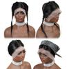 13x4 Lace Glueless Gele Turban Braiding Frontal Afro Twist Braids Topper Pre-Braid Human Hair Two Strands Pre-Plucked Natural Hairline Half Wig Frontal (middle part, 16 inch) view 3