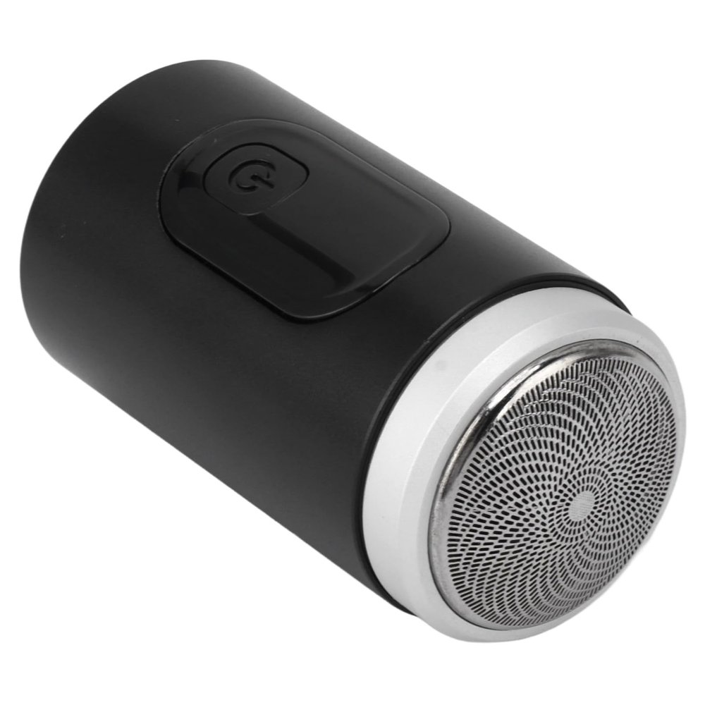 Electric Beard Trimmer, USB Rechargeable, IP7X Water proof, 65000RPM, Portable for Men Women, Travel Gym, Black Aluminum 2.8in
