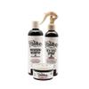 DandyMen Full Volume Hair Set for Men  Thickening Shampoo, Sea Salt Spray & Grooming Clay  3-Step Styling Kit for Volume, Texture & Hold (Obsidian Cardamom) view 1