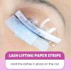 Lash Lift Perm Paper 1000Pcs Lomansa Lash Lift Paper Covers Disposable Lash Lift Ribbons Strips Supplies (White) view 2