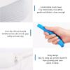 2X Back Lotion Applicators for Elderly Long Handle Bath Brush with Sponge Mesh Cover 15.35 Inch view 2