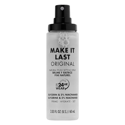 Makeup Setting Spray 2.03 fl oz Prime + Correct + Set, Natural Finish, Long-Lasting Hold, Lightweight Formula, Keeps Makeup Fresh All Day, Oil-Free Mist