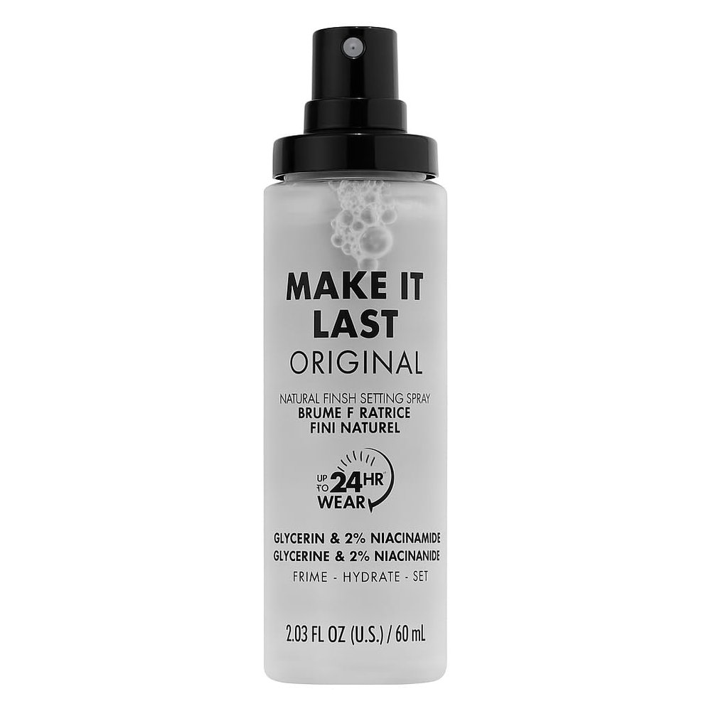 Makeup Setting Spray 2.03 fl oz Prime + Correct + Set, Natural Finish, Long-Lasting Hold, Lightweight Formula, Keeps Makeup Fresh All Day, Oil-Free Mist