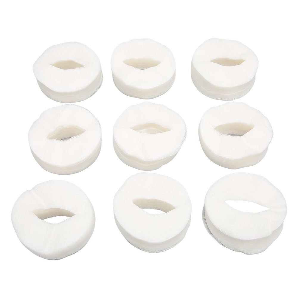 900 Pcs DIY White Spa Eye Care Disposable Eye Paper, Ultra Thin Cotton Material for Moisturizing, Reducing Wrinkles and Dark Circles, Portable Design for On the Go Use