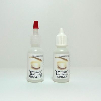 #1 Eyelash Extension Gel and Liquid remover 10ml each, remover single lash 2-3 minutes.