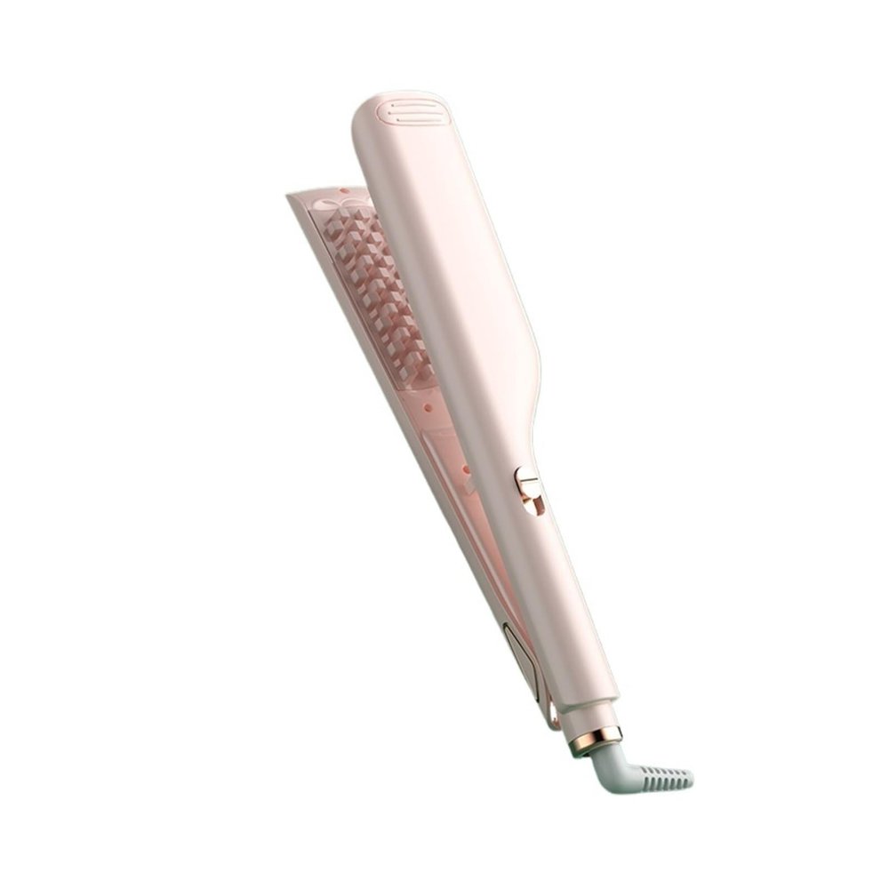 Iron Mesh Curly and Fluffy Wavy Hair Curler(Pink,EU)