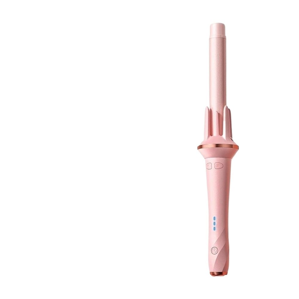 Automatic Curling Iron 28mm/32mm Large Wave Iron Quick Heating(Pink-32mm no Box,US)