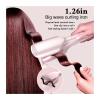 Anti-Scald Curling Iron 32mm / 1.26-inch Water Ripple Big Wave Curls - Easy Styling Hair Rod 4(Pink,EU) view 4