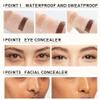 15 Color Full Coverage Concealer Stick, Hydrating Under Eye Brightener, Crease Proof Foundation (7) view 3