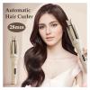 Automatic Curling Iron 28mm Electric Ceramic Rotating Anti-Entanglement(Golden,US) view 3
