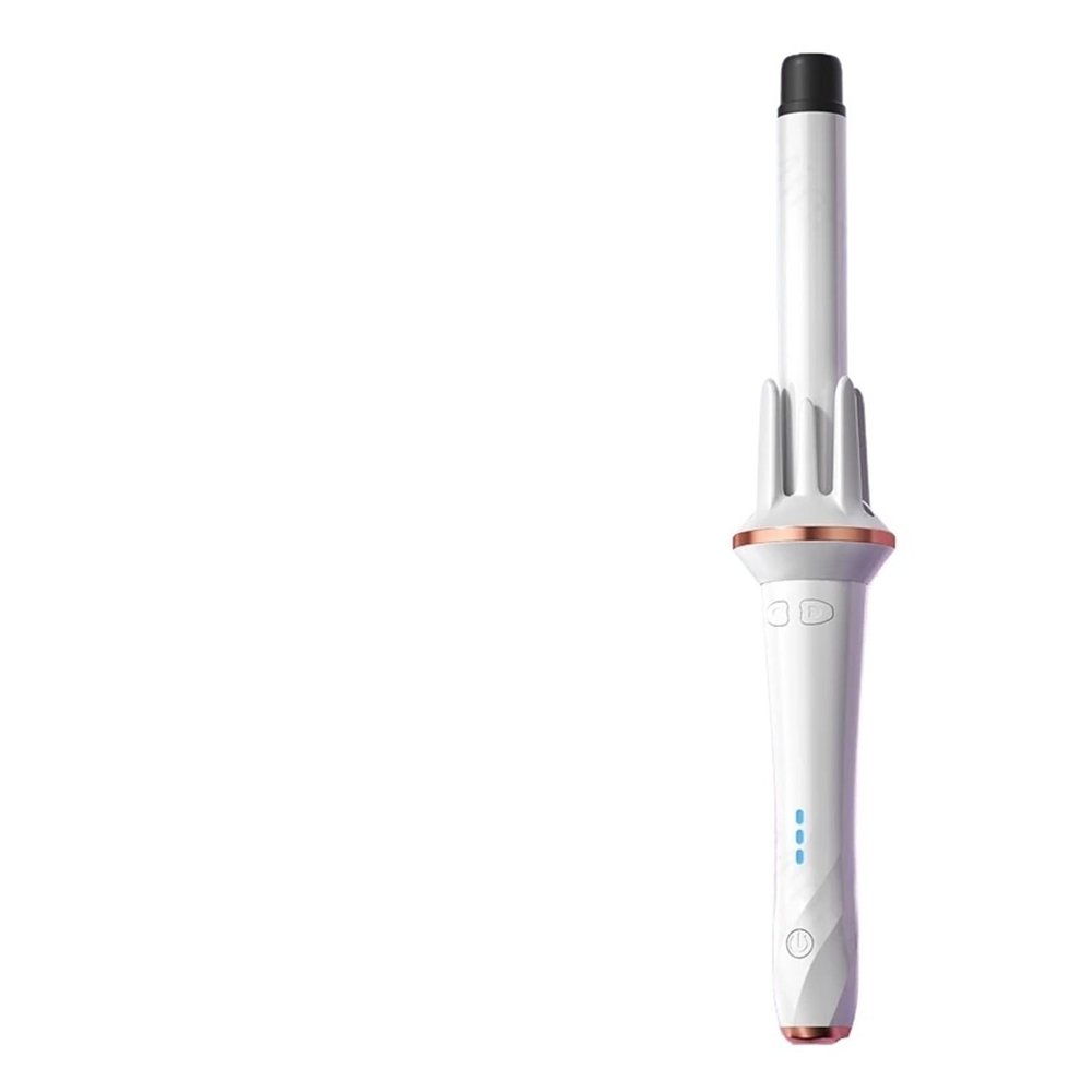 Automatic Curling Iron 28mm/32mm Large Wave Iron Quick Heating(White-28mm no Box,UK)