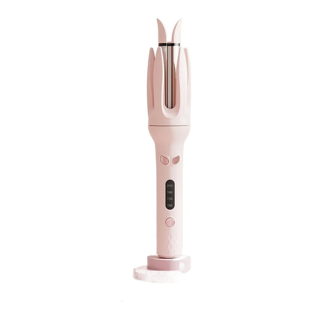 Automatic Hair Curler 28mm Negative Electric Ceramic(Pink,EU)