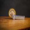 Defender Mens Grooming Set for Mustaches | Defender Mustache Balm 1oz and Platinum Comb Set view 2