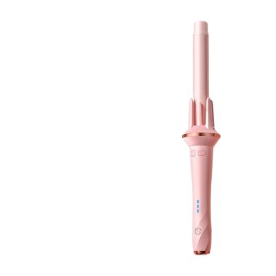 Automatic Curling Iron 28mm/32mm Large Wave Iron Quick Heating(Pink-32mm with Box,UK)