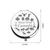 WUSUANED Canada Travel Makeup Mirror Next Stop Canada Mirror Canada Souvenirs Gift Canada Pride Gift Canadian Trip Gifts (Canada Travel Mirror S1) view 2