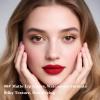Mefyhtune 2-in-1 Gradient Red Lip Liner & Lipstick, Waterproof Long Lasting Matte Lip Liner Pencil, Makeup Smudge proof lip liner with Cone Tip (06#-Carmine) view 2