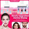 Derma Stamp, MONESAO Microneedling Stamp for Skin Face Hair Scalp Beard, Microneedle Dermastamp Tool with 2 Replacement Heads, Micro Needling Stamp Kit for Women and Men view 2