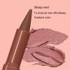 Mefyhtune 2-in-1 Gradient Brown Lip Liner & Lipstick, Dark Brown Maroon Waterproof Long Lasting Matte Lip Liner Pencil, Makeup Smudge proof lip liner with Cone Tip (05#-Dark Brown) view 4