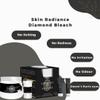 Advance Diamond Bleach For Face | 1st Dermatologically Tested No-Itching Gentle Bleach For Women | Enriched With Diamond Dust & Niacinamide | With Pre Cream & Post Serum | 360g view 3