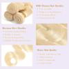 KingSup Blonde Body Wave Bundles Human Hair 14 16 18 Inch 15A 613 Bundles Human Hair,Sew In Quick Weave Body Wave Bundles 100% Real Human Hair Extensions Tangle Free Shedding Free Triple Lifespan view 3