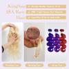 KingSup Blonde Body Wave Bundles Human Hair 14 16 18 Inch 15A 613 Bundles Human Hair,Sew In Quick Weave Body Wave Bundles 100% Real Human Hair Extensions Tangle Free Shedding Free Triple Lifespan view 4