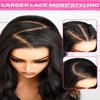 Curlyme Glueless 7x5 Kinky Curly Pre-Cut Pre-Plucked Pre-Bleached Glueless Wear and Go Wigs Human Hair Beginner Friendly Natural Hairline 180% Lace Front Wigs Human Hair 24 Inch view 4