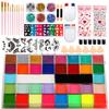 Face Painting Kit Professional Face Body Paint Oil Palette 36 Colors Include 8 UV Glow Colors Brushes Glitter Gel Sponges Facepaint Sticks Gems Stickers view 1