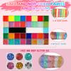 Face Painting Kit Professional Face Body Paint Oil Palette 36 Colors Include 8 UV Glow Colors Brushes Glitter Gel Sponges Facepaint Sticks Gems Stickers view 4
