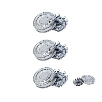 BKSGTDRN 3pcs Replacement V-Track Precision PRO Shaving Heads, Compatible for Philips, SH90/62 S8950 S9031 S9311 S8980 SW9700 SW6700 (S9xxx) Shaver