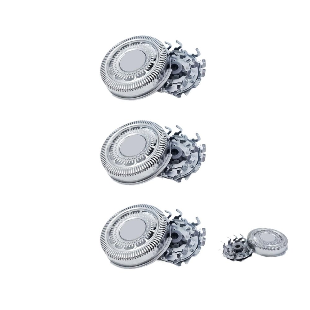 BKSGTDRN 3pcs Replacement V-Track Precision PRO Shaving Heads, Compatible for Philips, SH90/62 S8950 S9031 S9311 S8980 SW9700 SW6700 (S9xxx) Shaver