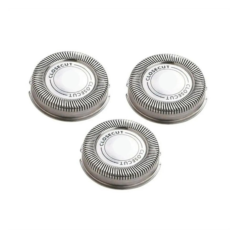 BKSGTDRN 3pcs Replacement Shaver Razor BladeCompatible for Philips HQ4+ HQ3 HQ56 HQ55 HQ6843 HQ300 HQ64 HQ916 HQ6695 HQ912 HQ988