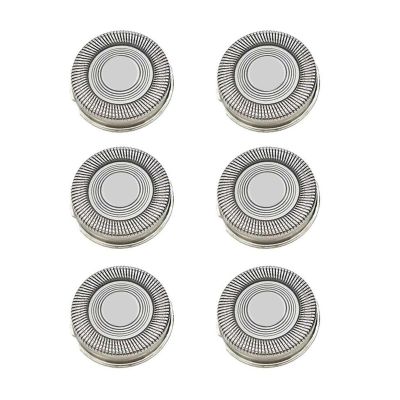 BKSGTDRN 6PC Electric Shaver Razor Replacement Razor Head Compatible for Philips S1000 S3000 S4000 S5000 S500 XZ5800 XZ580 SW175 Accessories
