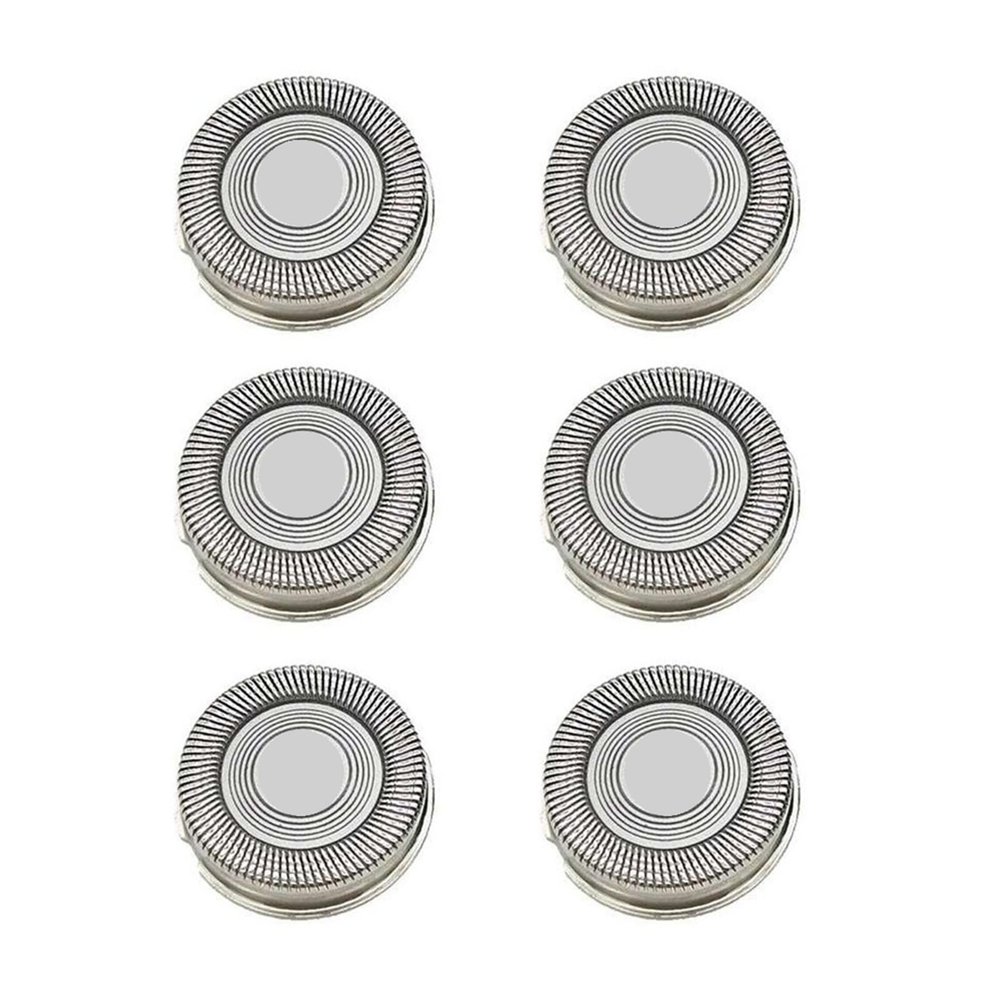 BKSGTDRN 6PC Electric Shaver Razor Replacement Razor Head Compatible for Philips S1000 S3000 S4000 S5000 S500 XZ5800 XZ580 SW175 Accessories