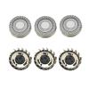 3Pcs Replacement Shaver Head Compatible for Philips S1000 S3000 S3122 S4000 S5000 S500 XZ5800 XZ580 SW175 Razor Blade view 2