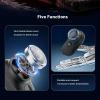 Electric Beard Trimmer Mini Portable Water Proof Digital Display Electric Beard Clipper For Men Women Travel Grooming ABS Steel view 3