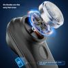 Electric Beard Trimmer Mini Portable Water Proof Digital Display Electric Beard Clipper For Men Women Travel Grooming ABS Steel view 4