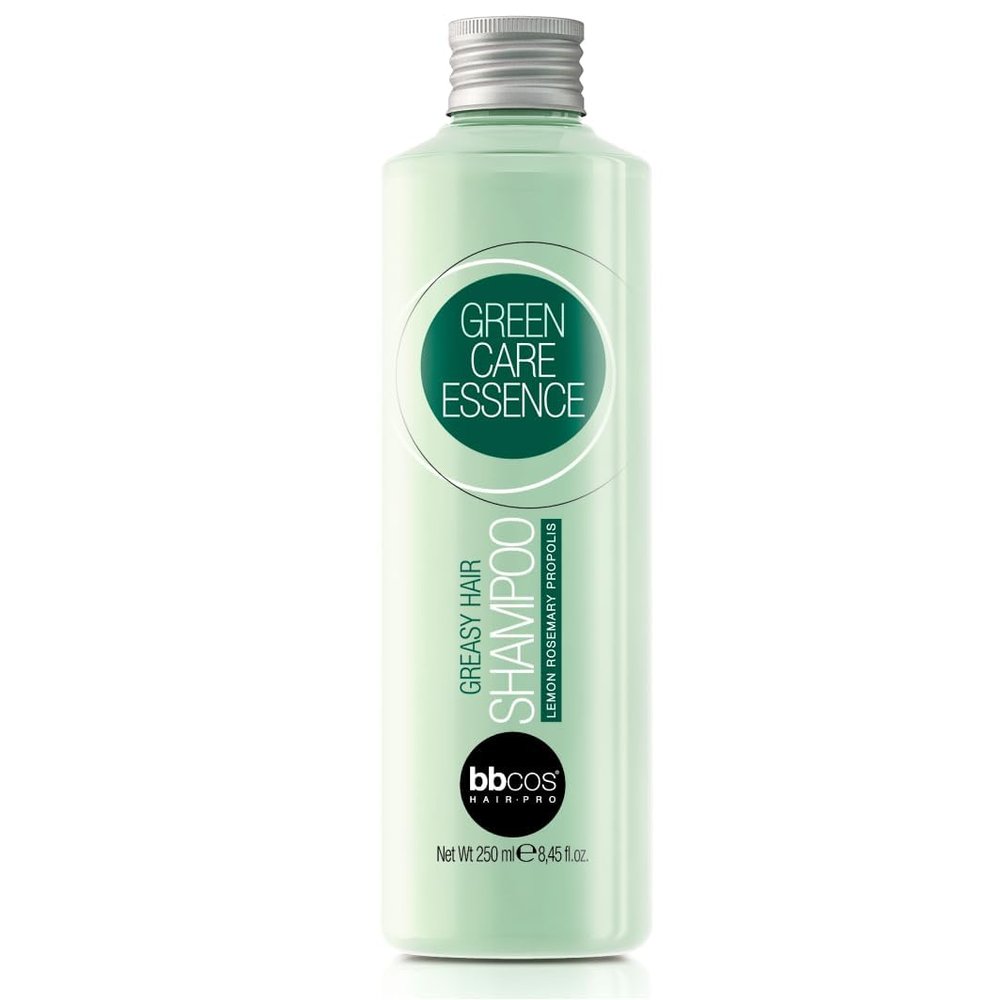 Bbcos Hair Pro Green Care Essence Greasy Hair Shampoo Specially Designed for Greassy Hair and Scalp Giving Softness to The Whole Hair 250ml