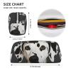 Leather Pencil Case Cute Zipper Pencil Pouch Aesthetic Pen Bag Dalmatian Cosmetic Makeup Bag for Men Women view 3