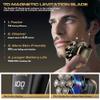 Electric Shaver for Women, Electric Razor with 7D Magnetic Shaver Heads, Wet Dry Waterproof Bald Head Trimmer Kit for Women & Men, Nose Ear Hair Trimmer, USB Rechargeable Clippers, Pink view 3