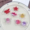 4PCS Mini Crab Claw Clips,Crab Hair Clips,Animal Shape Bangs Hair Jaw Clips,Cellulose Acetate Hair Clips for Girls,Small Hair Barrettes for Women (Crab) view 4