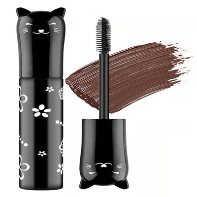 Brown Mascara For Eyelashes Waterproof Voluminous Colored Lengthening Curling Defining
