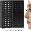 316L Surgical Steel 20g Nose Rings Studs 1.5mm 1.8mm 2mm CZ Nose Screw Studs Rings Body Jewerly for Women (120Pcs White+Color) view 1