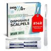 DermaTwist 14R Dermaplane Razor for Women Face 20-Pack Sterile Disposable Dermaplane Scalpels Facial Razors for Women Face Dermaplaning Professional Face Shaver view 1