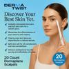 DermaTwist 14R Dermaplane Razor for Women Face 20-Pack Sterile Disposable Dermaplane Scalpels Facial Razors for Women Face Dermaplaning Professional Face Shaver view 2