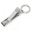 ASWRTYJO Stainless Steel Foldable Toe Nail Clippers Cutter Men Women Hand Finger Nail Trimmer Keychain view 1