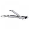ASWRTYJO Stainless Steel Foldable Toe Nail Clippers Cutter Men Women Hand Finger Nail Trimmer Keychain view 3