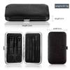 ASWRTYJO Nail Clipper Portable Stainless Steel Nail File Tweezers Set Professional with Box Nail Art Kit view 2